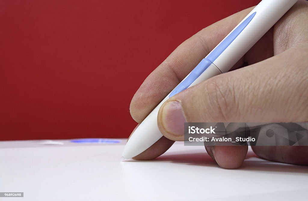 Pen tablet - Lizenzfrei Computergrafiken Stock-Foto