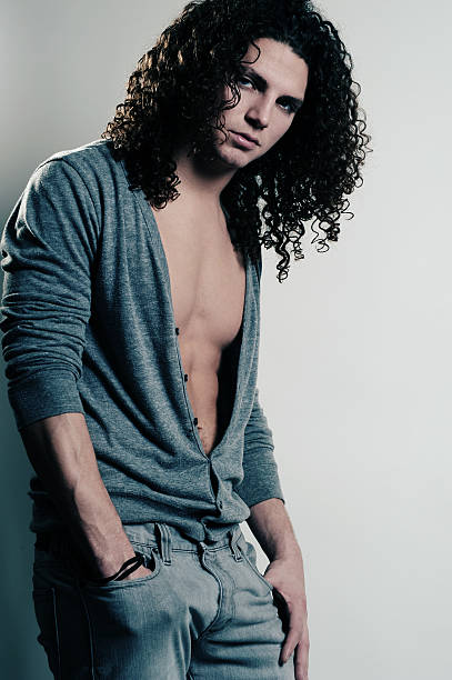 istock Male model Serious fashion 96893600