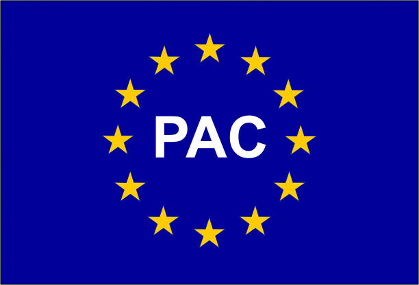 istock PAC, abbreviation of common Agricultural Policy in french 968944298