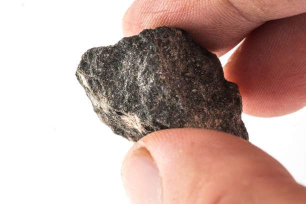 istock amphibolite mineral sample studio shot with white background 968947980