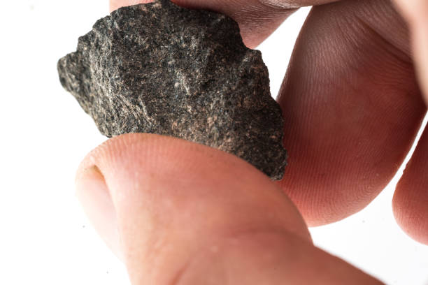 istock amphibolite mineral sample studio shot with white background 968948090