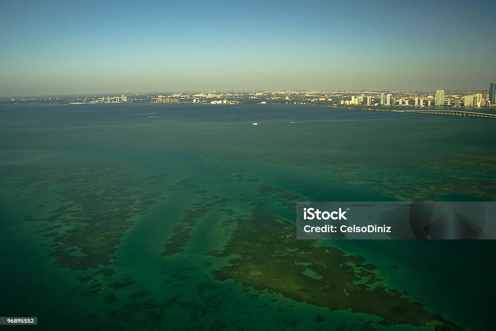 Oceano Atlantico - Foto stock royalty-free di Elicottero