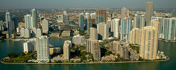 istock Apartment buildings in Miami 96895640