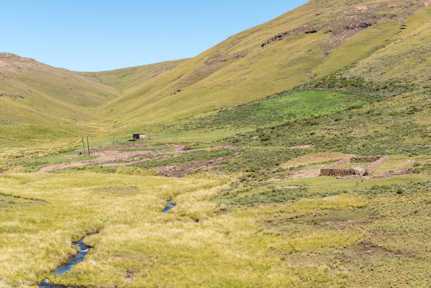 istock Farm landscape on Naudes Nek Pass 968972450
