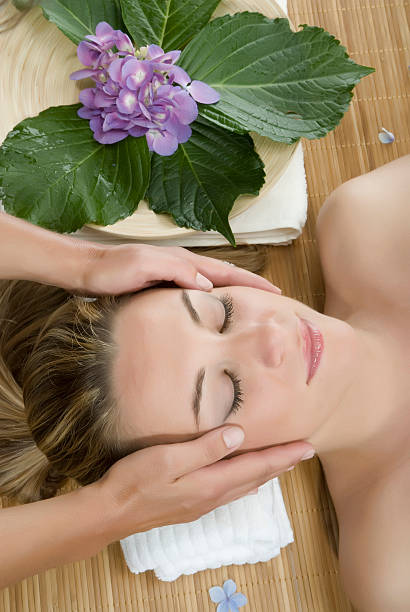 istock Woman in a day spa 96897806