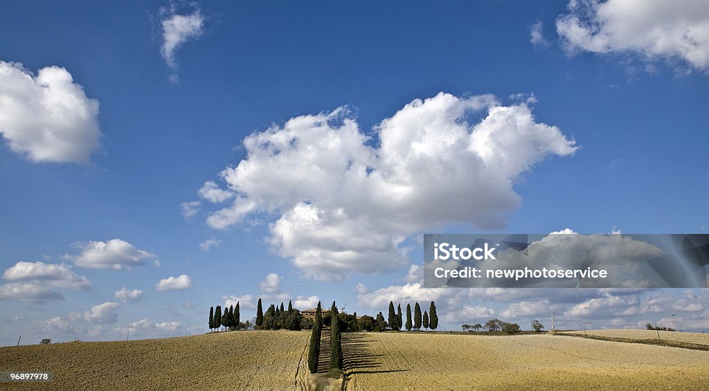 Тосканский пейзаж - Стоковые фото Без людей роялти-фри