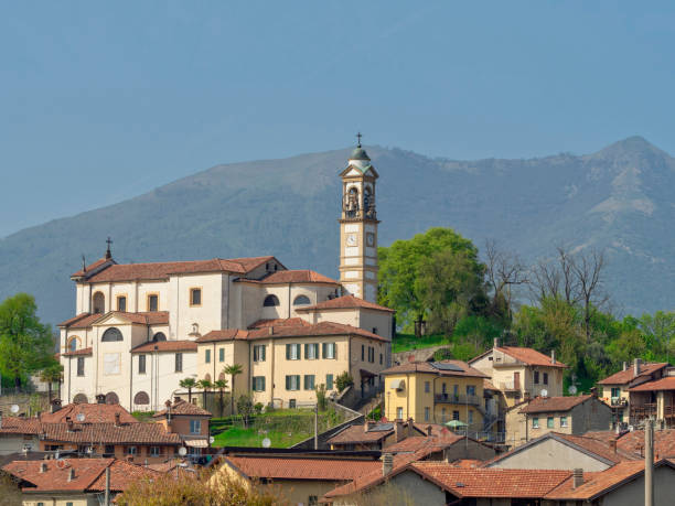 istock Molteno, Italy, and the mountains 968995440