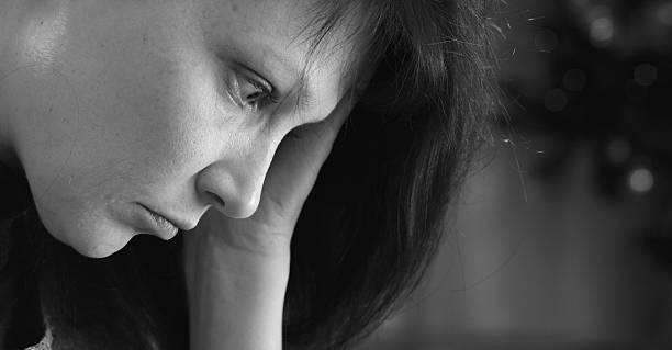 istock The sad woman 96899827