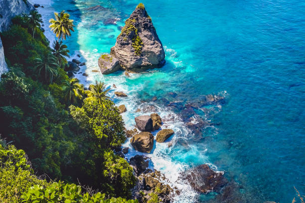 istock Remote beach in Nusa Penida islands 969008340