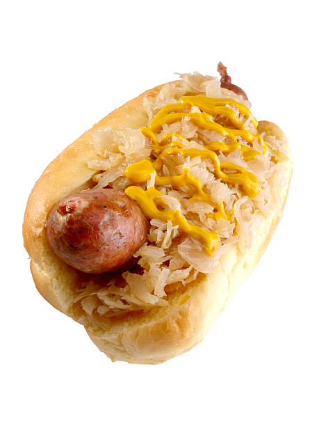 istock Sausage with Sauerkraut 96902698