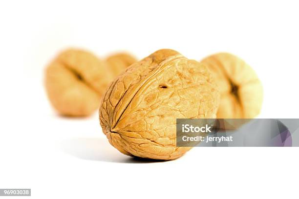 Walnuts Aplenty Stock Photo - Download Image Now - Color Image, Cut Out, Extreme Close-Up