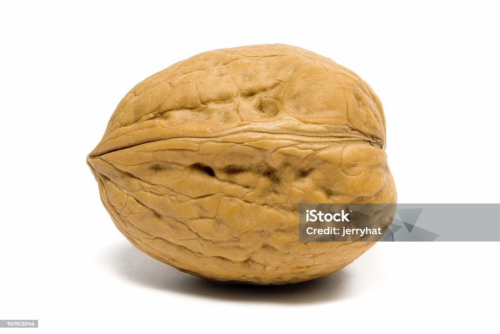 Walnut contato com seu lado - Foto de stock de Branco royalty-free