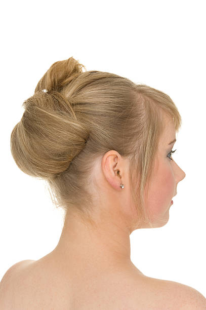 Hairstyle  hochsteckfrisur stock pictures, royalty-free photos & images