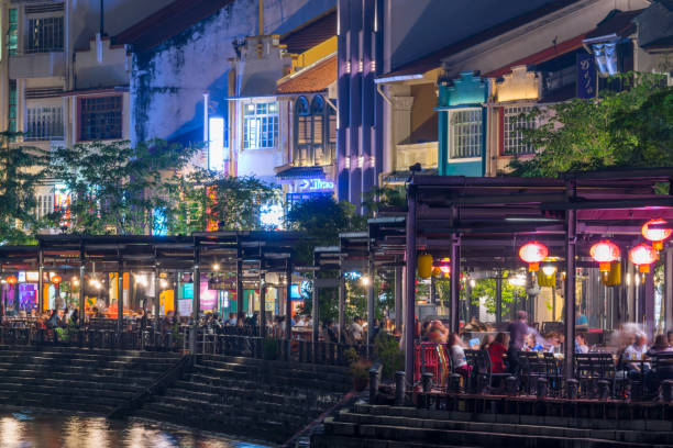 istock Boat Quay, Singapore 969039478