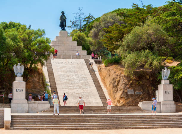 pomnik napoleona bonaparte w ajaccio korsyce we francji - corsica statue napoleon bonaparte ajaccio zdjęcia i obrazy z banku zdjęć