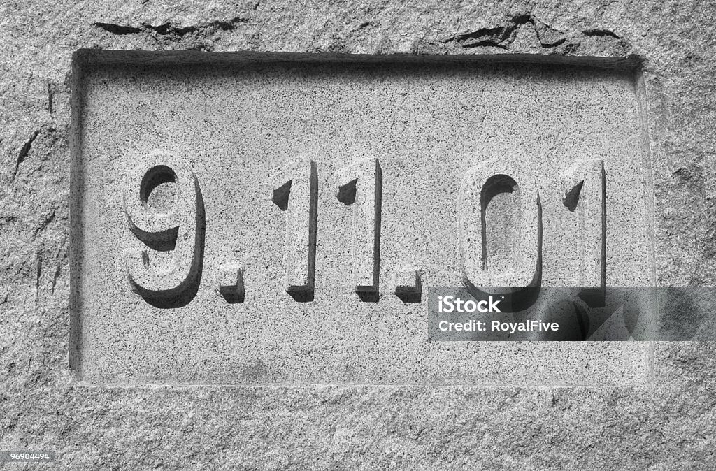 9-11-01 - Lizenzfrei Gedenkveranstaltung zum 11. September Stock-Foto