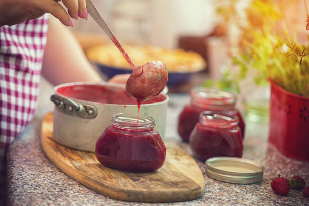 istock Preparing Homemade Strawberry Jam 969052450