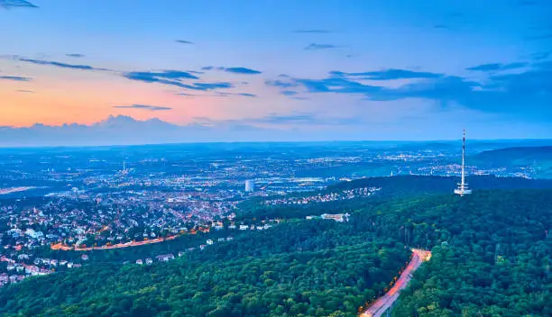 View from the first TV Tower in the world