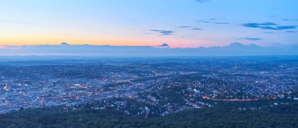 istock Sunset over Stuttgart City in Germany 969062964