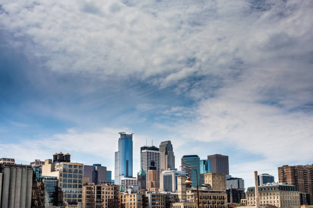 istock Minneapolis skyline on a summer day 969063202