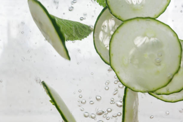 istock Cucumber and mint refreshing summer drink 969063598