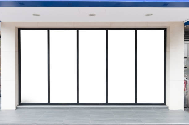istock Shop Boutique Store Front with Big Window and Place for Name 969066338