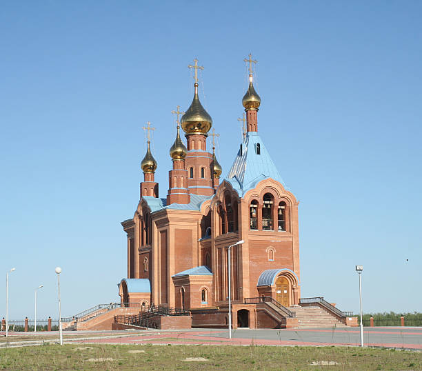 istock Nikolay Chudotvortsa's church (the item of Izluchinsk) 96908838