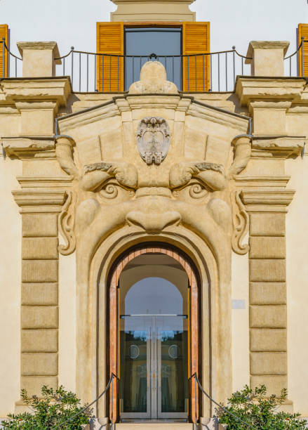 istock Funny Door Facade, Rome, Italy 969096478