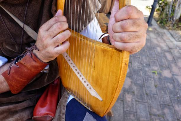 istock lyre medieval musical instrument 969115648