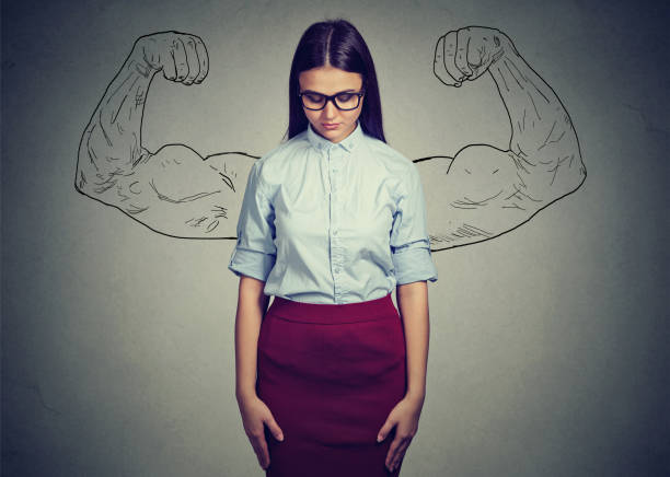 istock Introvert girl underestimating self power 969118166