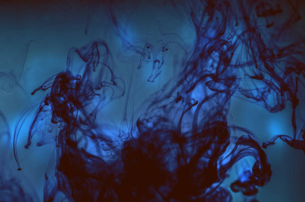 istock Very beautiful ink in water. 969118370