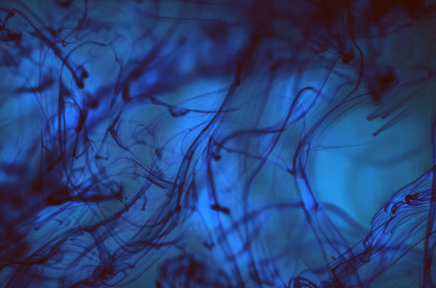 istock Very beautiful ink in water. 969119262