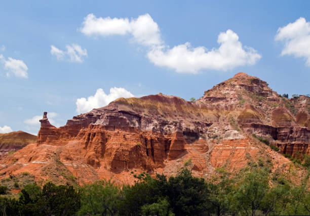 istock Lighthouse Formation and Capitol Peak Palo Duro Canyon 969130660