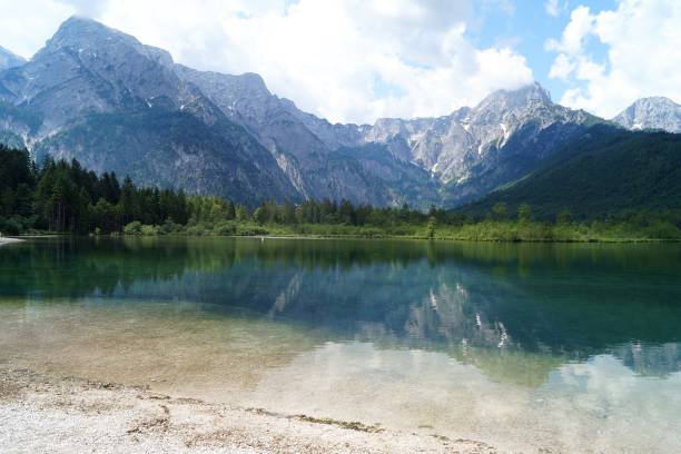 istock Reflection in the Almsee lake 969136000