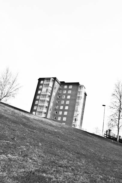 istock Block Of European Flats (Residential Estate) 969143444