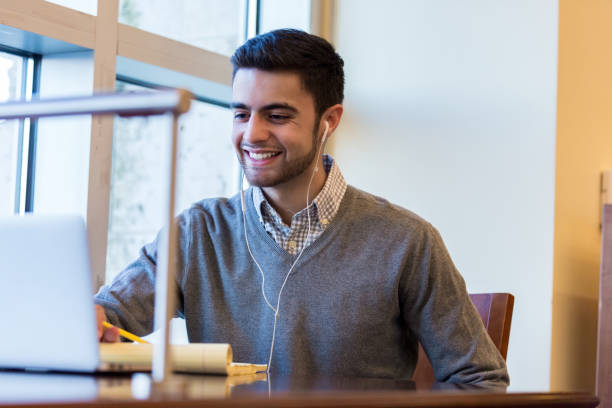 istock College student listens to music while studying 969143862