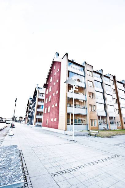 istock Block Of European Flats (Residential Estate) 969146104