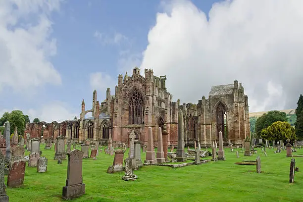 Photo of Melrose Abbey