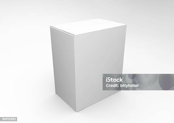Пустой Белой Коробке — стоковые фотографии и другие картинки Без людей - Без людей, Белый, Белый фон