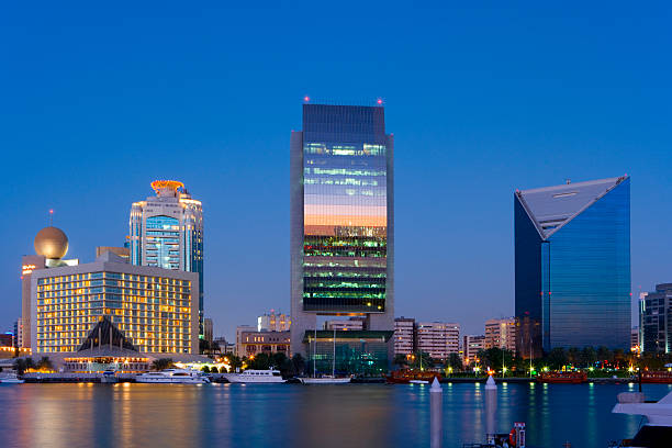 Vue panoramique de Dubaï, Émirats arabes unis - Photo