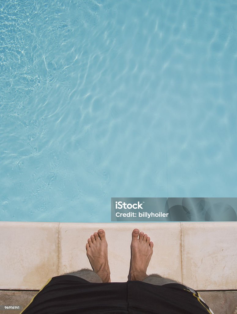 my swimming pool  At The Edge Of Stock Photo