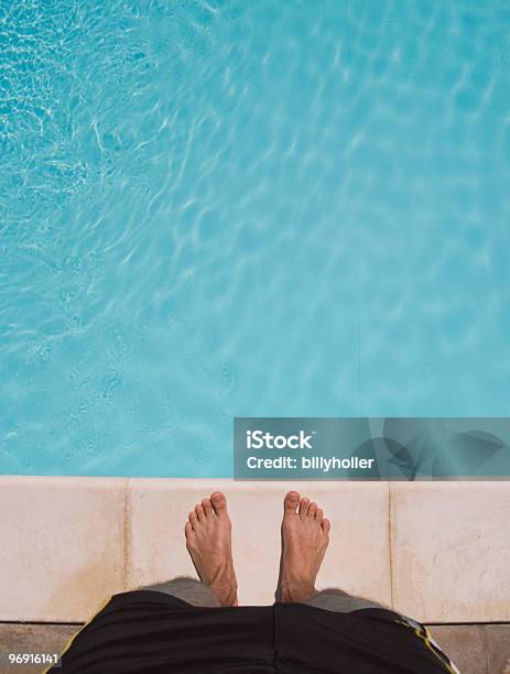 My Swimming Pool Stock Photo - Download Image Now - At The Edge Of, High Angle View, Swimming Pool