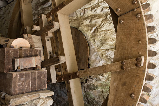 istock Wooden machinery 96916271