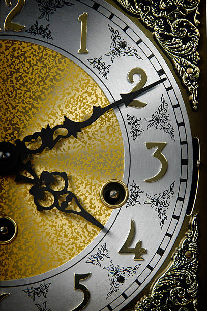 Quadrante di orologio antico - foto stock