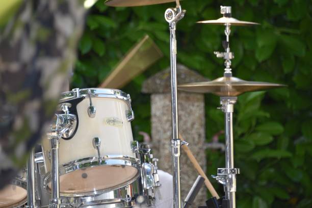 istock Musical instruments, bass, drum, electric guitar 969180060