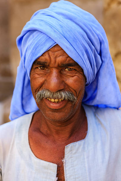 istock Egyptian man in ancient temple, Egypt 969180062