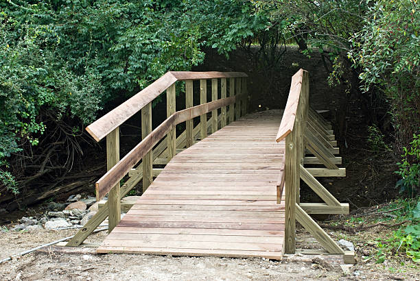 istock Wooden Footbridge 96918213