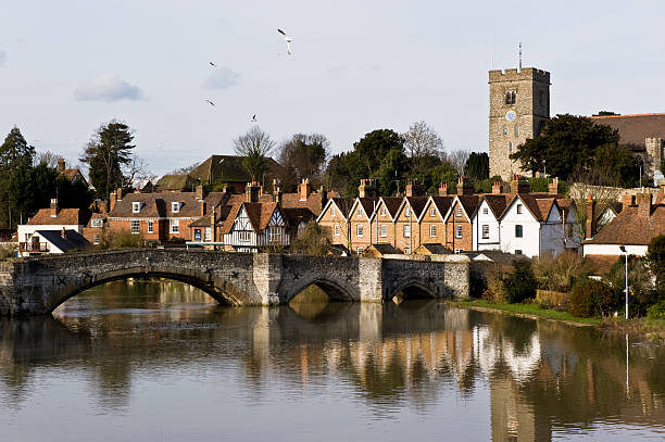 istock Aylesford and the river Medway 96918479
