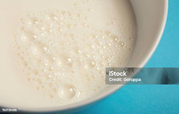 Fresh Milk Stock Photo - Download Image Now - Backgrounds, Blue, Color Image