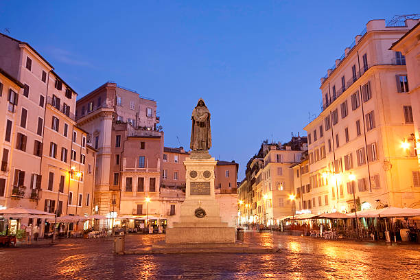 istock Blue hour Campo dei Fiori, Rome 96918501